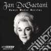 Jan DeGaetani: Early Music Recital cd