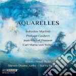 Aquarelles: Martinu, Gaubert, Damase, Von Weber cd