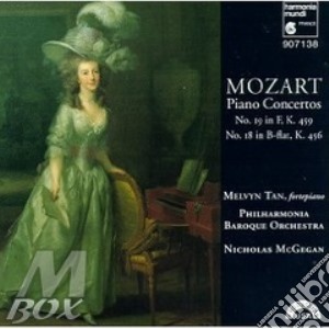 Concerto x pf. k.459, k.456 cd musicale di Wolfgang Amadeus Mozart