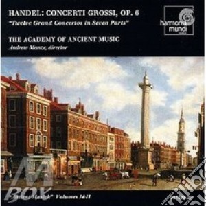 Concerti grossi op.6 nn.1-12 cd musicale di HANDEL GEORG FRIEDRI
