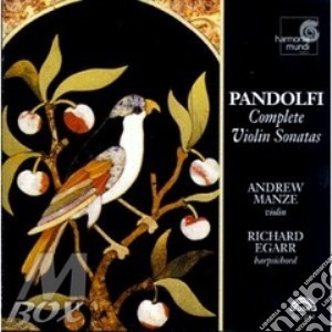 Eggar Richard Manze Andrew - Violin Sonatas cd musicale di PANDOLFI GIOVANNI AN