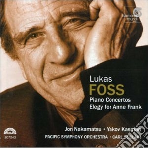 Lukas Foss - Concerto Per Pianoforte N.1, N.2, Elegyfor Anne Frank cd musicale di Lukas Foss