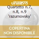 Quartetto n.7, n.8, n.9 'razumovsky' cd