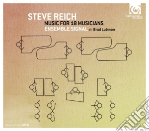 Steve Reich - Music For 18 Musicians- Lubman Brad Dir cd musicale di Steve Reich