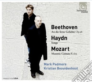 Ludwig Van Beethoven - An Die Ferne Geliebte Op.98, An Die Hoffnung Op.94, Mailied Op.52 N.4 cd musicale di Beethoven ludwig van