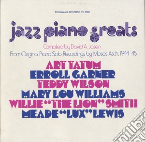 Jazz Piano Greats / Various cd musicale