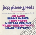 Jazz Piano Greats / Various cd