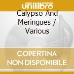 Calypso And Meringues / Various cd