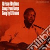 David Nzomo - African Rhythms: Songs From Kenya cd