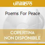 Poems For Peace cd musicale