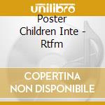 Poster Children Inte - Rtfm cd musicale di Poster Children Inte