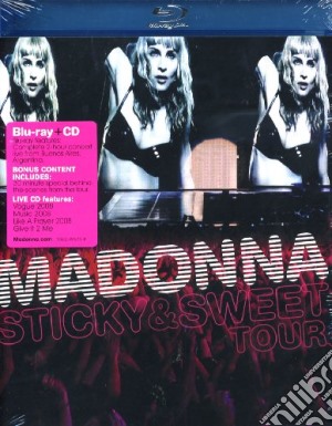 Madonna - Sticky And Sweet Tour (Cd+Blu-Ray) cd musicale di MADONNA