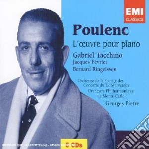 Francis Poulenc - L'Oeuvre Pour Piano (5 Cd) cd musicale di Tacchino