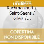 Rachmaninoff / Saint-Saens / Gilels / Cluytens - Piano Concerto No 3 / Piano Concerto No 2 / Prelud cd