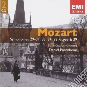 Wolfgang Amadeus Mozart - Symphony No.29-31, 33, 34, 38 'Prague', 39 (2 Cd) cd musicale di Daniel Barenboim