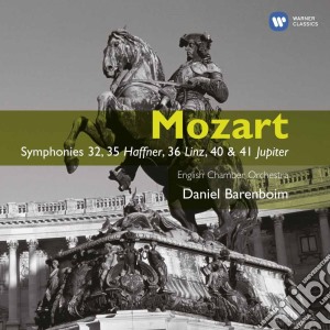 Wolfgang Amadeus Mozart - Symphony No.32, 35 'Haffner', 36 'Linz', 40, 41 'Jupiter' (2 Cd) cd musicale di Daniel Barenboim