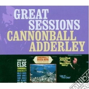 Cannonball Adderley - Great Sessions (3 Cd) cd musicale di Cannonball Adderley