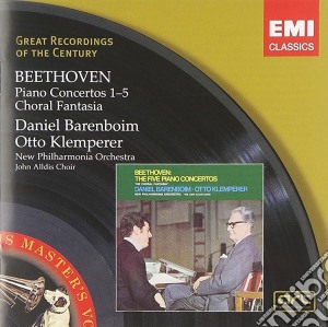 Ludwig Van Beethoven - Piano Concertos 1 5 (3 Cd) cd musicale di Otto Klemperer