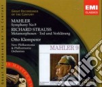 Gustav Mahler / Richard Strauss - Symphony No.9 / Metamorphosen (2 Cd)