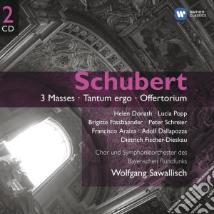 Franz Schubert - 3 Masses, Tantum Ergo, Offertorium (2 Cd) cd musicale di Wolfgang Sawallisch
