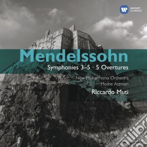 Felix Mendelssohn - Symphony No.3 4 & 5 (2 Cd) cd musicale di Mendelssohn bartholdy f.