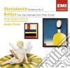 Previn Andre - Shostakovich / Britten cd