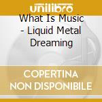 What Is Music - Liquid Metal Dreaming cd musicale di What Is Music