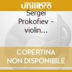 Sergei Prokofiev - violin Concertos cd