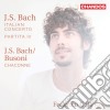 Johann Sebastian Bach - Italian Concerto / Partita Iv / Chaconne cd