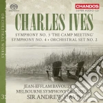 Charles Ives - Symphones Nos.3, 4 (Sacd) cd