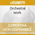 Orchestral work cd