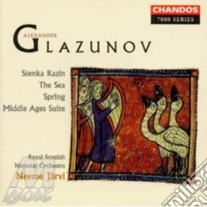 Alexander Glazunov - Stenka Razin, The Sea, Spring, Middle Ages Suite cd musicale di Alexander Glazunov