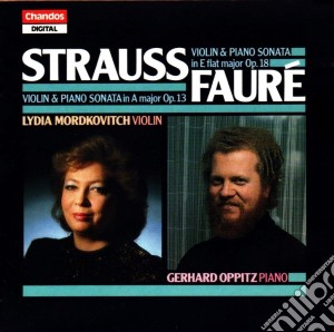 Richard Strauss / Gabriel Faure' - Violin & Piano Sonatas cd musicale di Strauss Richard