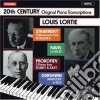 Louis Lortie: 20Th Century Original Piano Transcriptions - Stravinsky, Ravel, Prokofiev, Gershwin cd