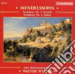 Felix Mendelssohn - Symphonies Nos. 3 Scottish & 4 Italian cd