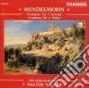 Felix Mendelssohn - Symphonies Nos. 3 Scottish & 4 Italian cd