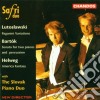Safri Duo - Slovak Piano Duo - Bartock - Helweg - Lutoslawski cd