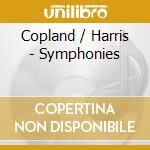 Copland / Harris - Symphonies cd musicale di Detroit So/Jarvi