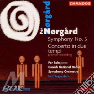 Salo/Danish Nrso/Nrc/Segerstam - Symphony No 3 cd musicale di Norgard