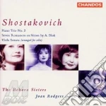 Viola sonata op 147/piano trio cd