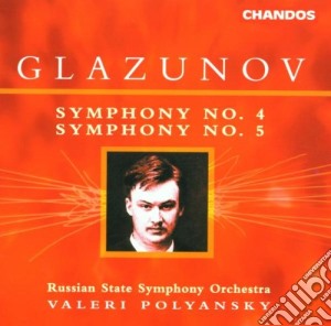 Alexander Glazunov - Symphony No.4, Symphony No.5 cd musicale di Alexander Glazunov