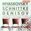 Nikolai Myaskovsky / Alfred Schnittke / Edison Denisov - Sinfonietta No 2 /Sonata For Violin / Five Paganini Caprices cd
