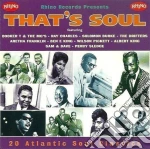 That's Soul / Various cd