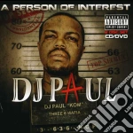 Dj Paul - A Person Of Interest cd