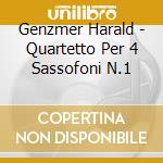 Genzmer Harald - Quartetto Per 4 Sassofoni N.1 cd