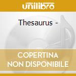 Thesaurus - cd musicale di The clare fischer band