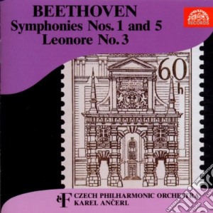Ludwig Van Beethoven - Symphony No.1 Op.21, N.5 Op.67, Leonora (overture) Op.72a cd musicale di Beethoven ludwig van