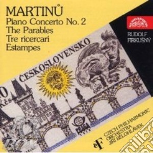 Concerto x pf n.2, h 237, the parables h cd musicale di Bohuslav Martinu