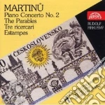 Concerto x pf n.2, h 237, the parables h cd