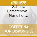 Gabriela Demeterova - Music For Clarinet & Orchestra cd